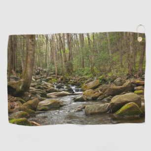 LeConte Creek in Great Smoky Mountains Golfhanddoek
