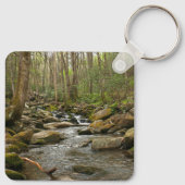 LeConte Creek in Great Smoky Mountains Sleutelhanger (Achterkant)