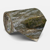 LeConte Creek in Great Smoky Mountains Stropdas (Opgerold)