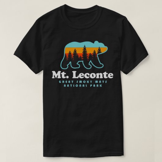 Leconte Great Smoky Mountains Beer T-shirt (Design voorkant)