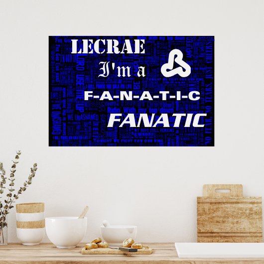 Lecrae Poster (Keuken)