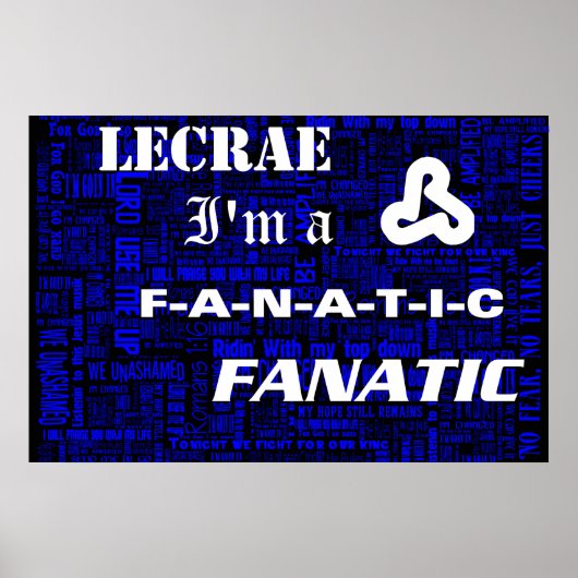 Lecrae Poster (Voorkant)