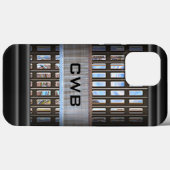 LeCrosse Point Modern Monogram Case-Mate iPhone Case (Achterkant (horizontaal))