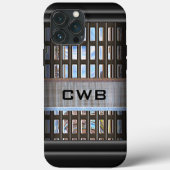 LeCrosse Point Modern Monogram Case-Mate iPhone Case (Achterkant)