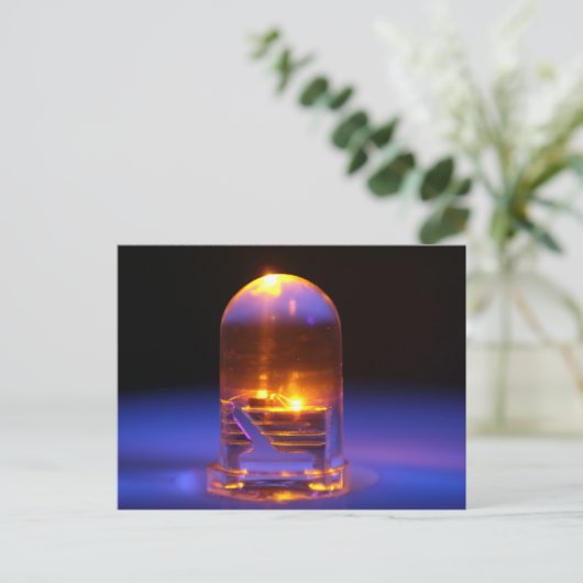 LED BRIEFKAART (Staand voorkant)