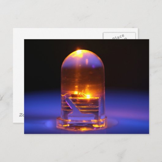 LED BRIEFKAART (Voorkant / Achterkant)