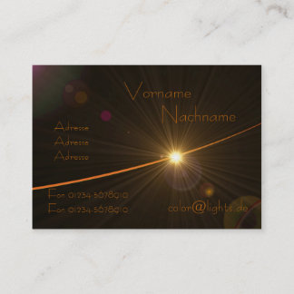 LED Effects Visitekaartje