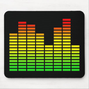 LED Equalizer Paneel Grappige Muismat Humor
