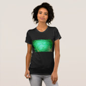 LED-groen-lampjes1948 Meerdere groene LED-lichten T-shirt (Voorkant volledig)