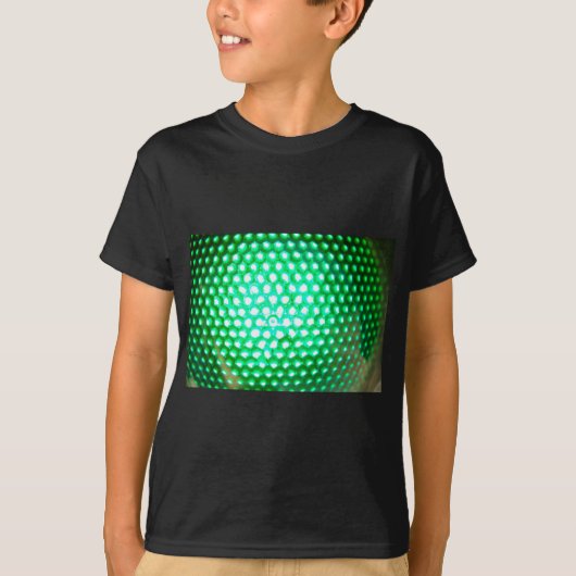 LED-groen-lampjes1948 Meerdere groene LED-lichten T-shirt (Voorkant)