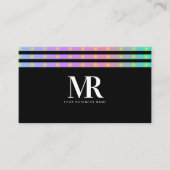 Led Light Strips Lighting Business Branding Visitekaartje (Voorkant)