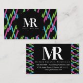 Led Light Strips Neon Lighting Business Branding Visitekaartje (Voorkant / Achterkant)