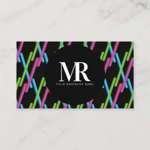 Led Light Strips Neon Lighting Business Branding Visitekaartje