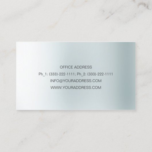 Led Lighting Solutions Perspective Uitzicht Visitekaartje (Achterkant)