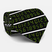 LED-nummers, lettertype 0-9 Stropdas (Opgerold)