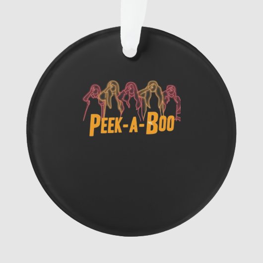 LED-ontwerp Peekaboo Era Ornament (voorkant)