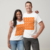 LED-stijlpijlen - Oranje T-shirt (Unisex)