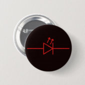 LED-symbool Ronde Button 5,7 Cm (Voorkant /achterkant)