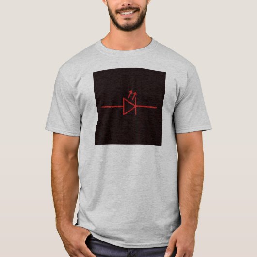 LED-symbool T-shirt (Voorkant)
