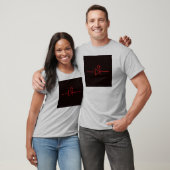 LED-symbool T-shirt (Unisex)