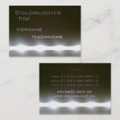 LED VISITEKAARTJE (Voorkant / Achterkant)