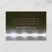 LED VISITEKAARTJE (Achterkant)