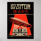 led zeppelin album cover poster (Voorkant)