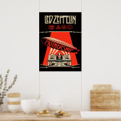 led zeppelin album cover poster (Keuken)