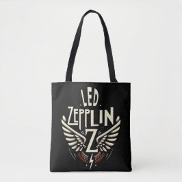 Led Zepplin T-shirt Tote Bag