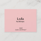 Leda ATC Visitekaartje (Achterkant)