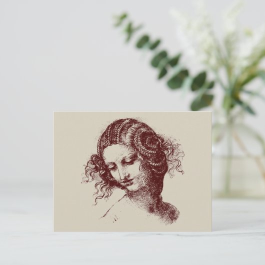 Leda Briefkaart (Staand voorkant)