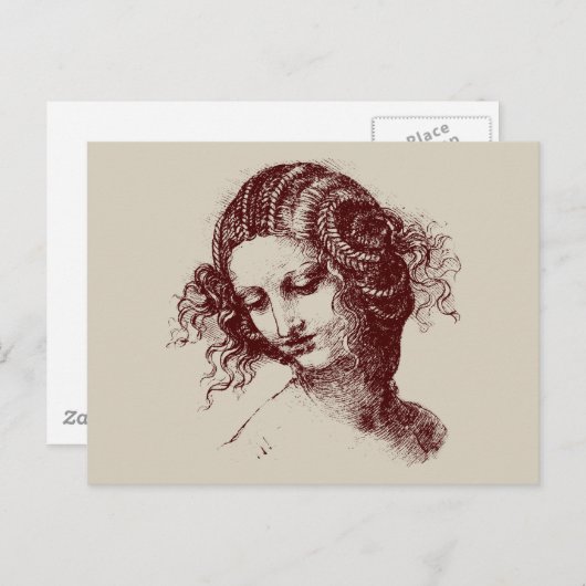 Leda Briefkaart (Voorkant / Achterkant)