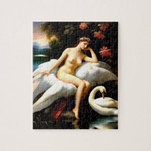 Leda en de Swan Legpuzzel