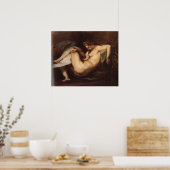 Leda en de Swan Poster (Keuken)