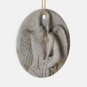 Leda en de zwaan keramisch ornament (Rechts)