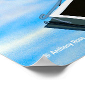 Leddy Boots Store Retro Neon Sign Poster (Hoek)