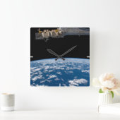 Ledemaat van de Aarde, of Horizon Vierkante Klok (Huis)