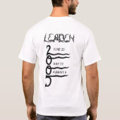 Leden 2005 t-shirt (Achterkant)