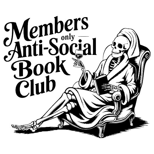 Leden alleen boeken club trui