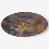 Leden in de Borden van galerijpapier Papieren Bordje (Gekanteld)