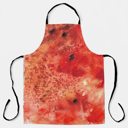 Leden ontvouwen schort (Voorkant)