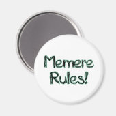 Leden regels! magneet (Voorkant / Achterkant)