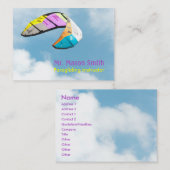 LEDEN - sjabloon Visitekaartje (Voorkant / Achterkant)