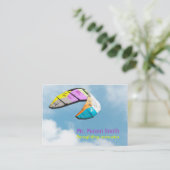 LEDEN - sjabloon Visitekaartje (Staand voorkant)