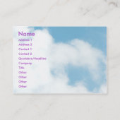 LEDEN - sjabloon Visitekaartje (Achterkant)