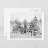 Leden van Big Foot's Band overleven Briefkaart (Voorkant / Achterkant)