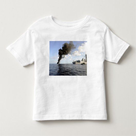 Leden van de Amerikaanse kustwacht Kinder Shirts (Voorkant)