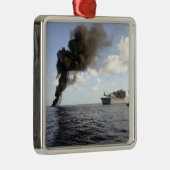 Leden van de Amerikaanse kustwacht Metalen Ornament (Rechts)