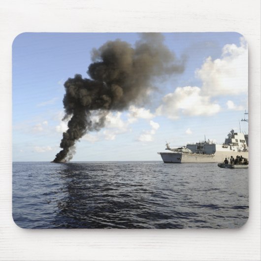 Leden van de Amerikaanse kustwacht Muismat (Voorkant)