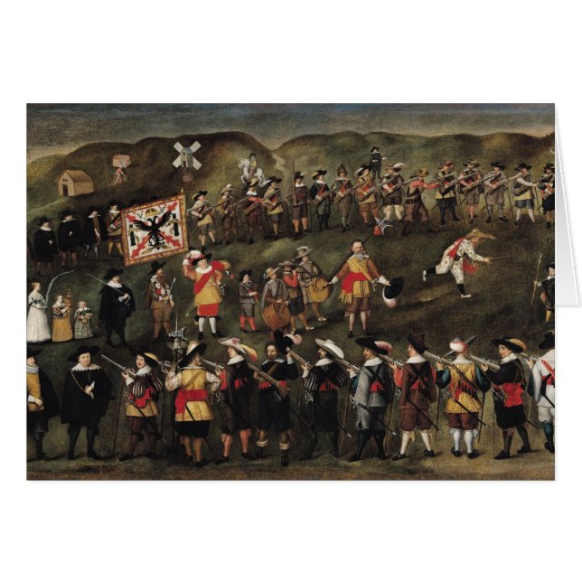 Leden van de Broederschap St. Barbara (Voorkant Horizontaal)